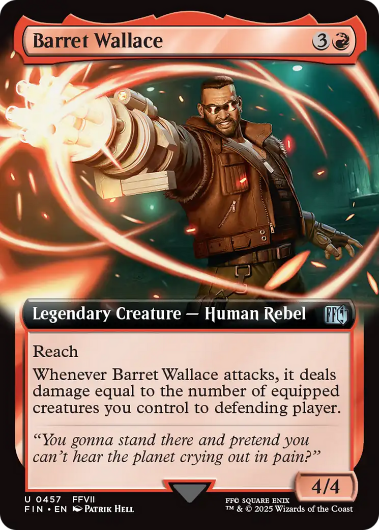 Barret Wallace (Extended Art) [FINAL FANTASY] | RetroPlay Games