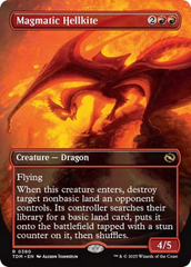 Magmatic Hellkite (Borderless) [Tarkir: Dragonstorm] | RetroPlay Games