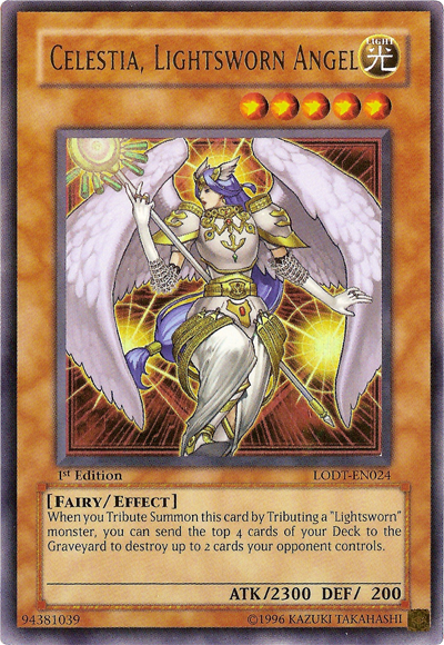 Celestia, Lightsworn Angel [LODT-EN024] Ultra Rare | RetroPlay Games