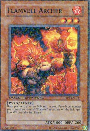 Flamvell Archer [DT01-EN071] Common | RetroPlay Games