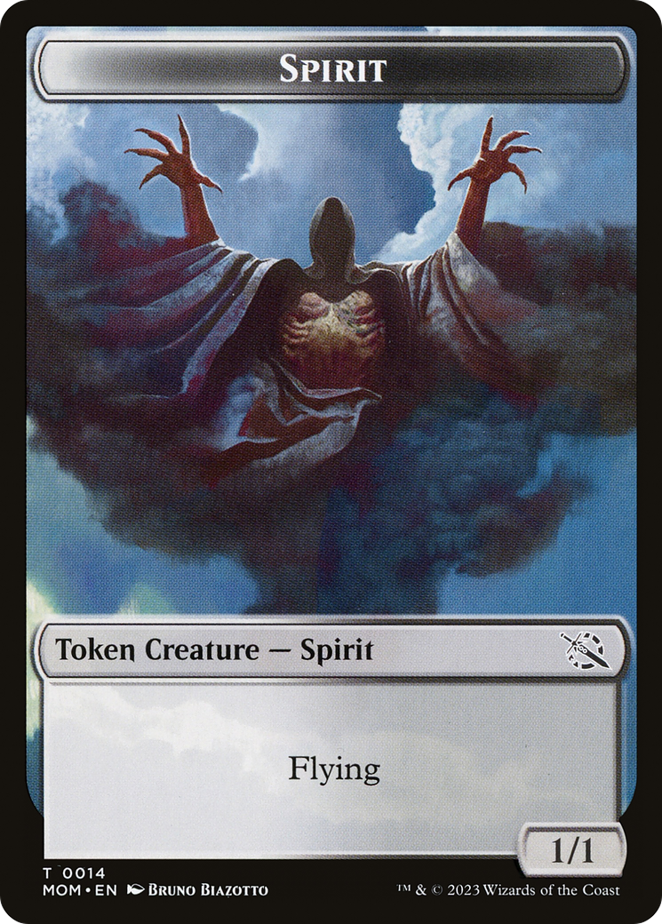 Thopter // Spirit (14) Double-Sided Token [March of the Machine Tokens] | RetroPlay Games