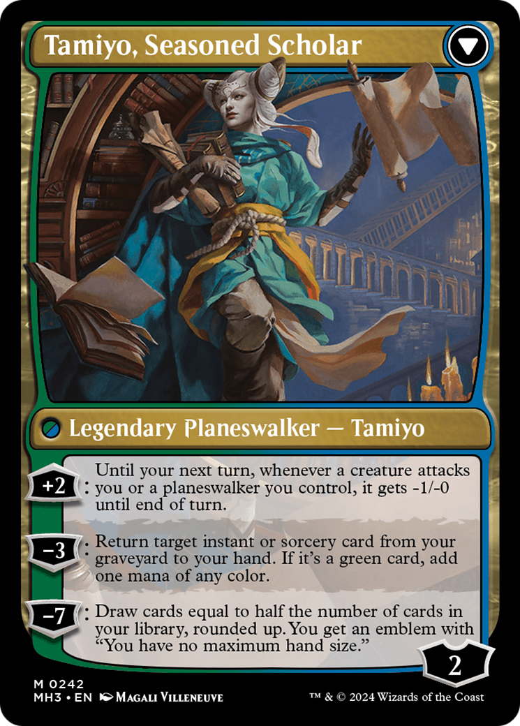 Tamiyo, Inquisitive Student // Tamiyo, Seasoned Scholar [Modern Horizons 3] | RetroPlay Games