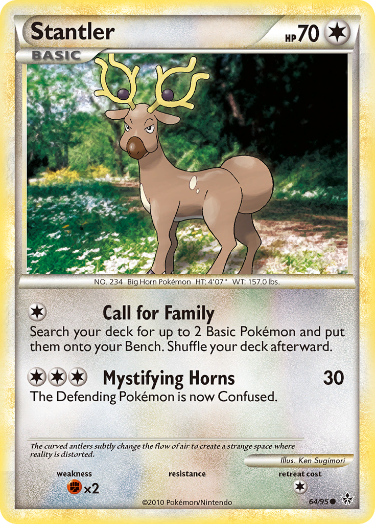 Stantler (64/95) [HeartGold & SoulSilver: Unleashed] | RetroPlay Games