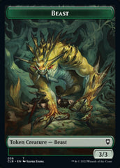 Satyr // Beast Double-Sided Token [Commander Legends: Battle for Baldur's Gate Tokens] | RetroPlay Games