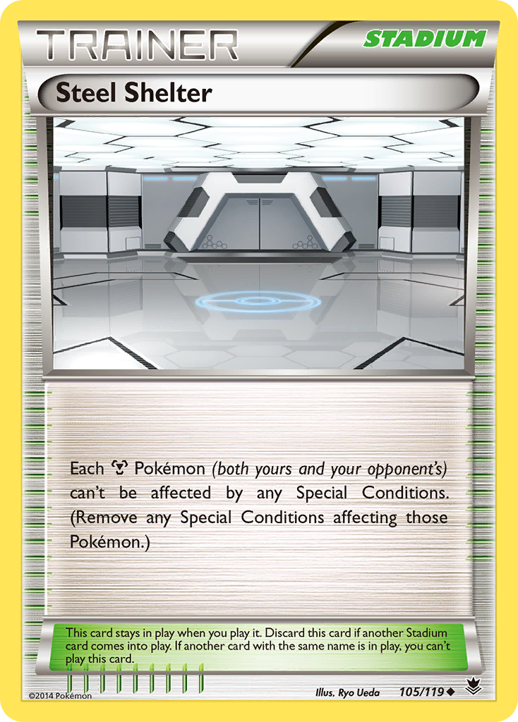 Steel Shelter (105/119) [XY: Phantom Forces] | RetroPlay Games