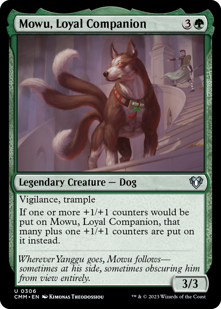 Mowu, Loyal Companion [Commander Masters] | RetroPlay Games