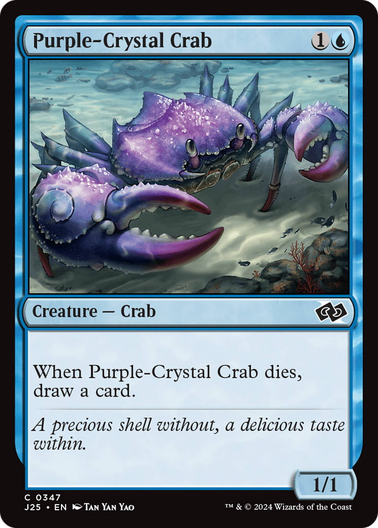 Purple-Crystal Crab [Foundations Jumpstart] | RetroPlay Games