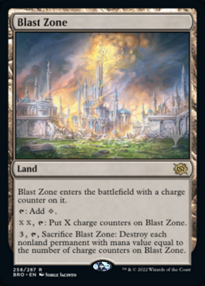 Blast Zone (Promo Pack) [The Brothers' War Promos] | RetroPlay Games