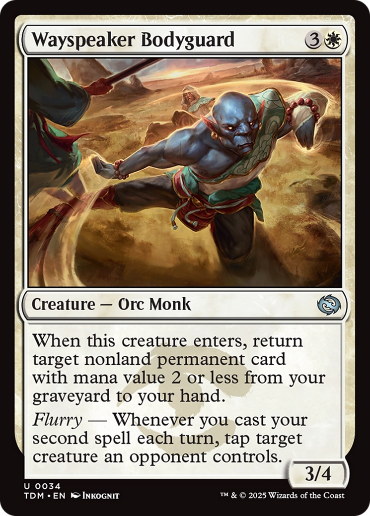 Wayspeaker Bodyguard [Tarkir: Dragonstorm] | RetroPlay Games
