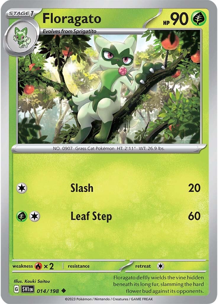 Floragato (014/198) [Scarlet & Violet: Base Set] | RetroPlay Games