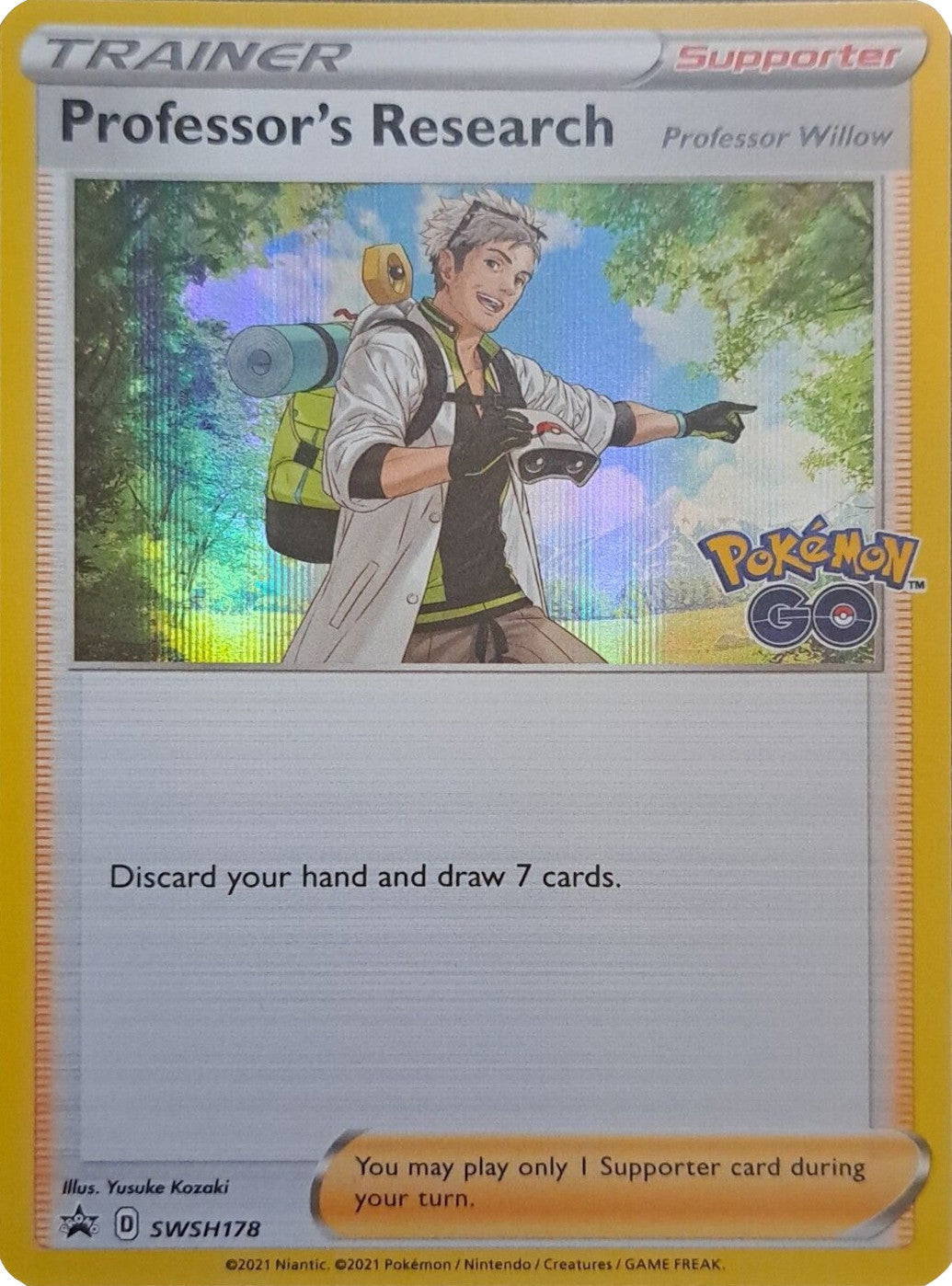 Professor's Research (SWSH178) [Sword & Shield: Black Star Promos] | RetroPlay Games