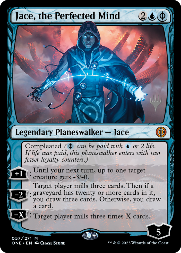 Jace, the Perfected Mind (Promo Pack) [Phyrexia: All Will Be One Promos] | RetroPlay Games