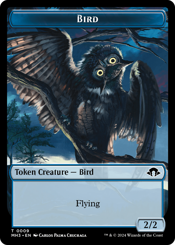 Servo // Bird Double-Sided Token [Modern Horizons 3 Tokens] | RetroPlay Games