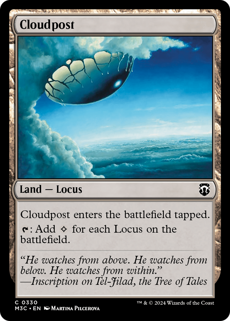 Cloudpost (Ripple Foil) [Modern Horizons 3 Commander] | RetroPlay Games