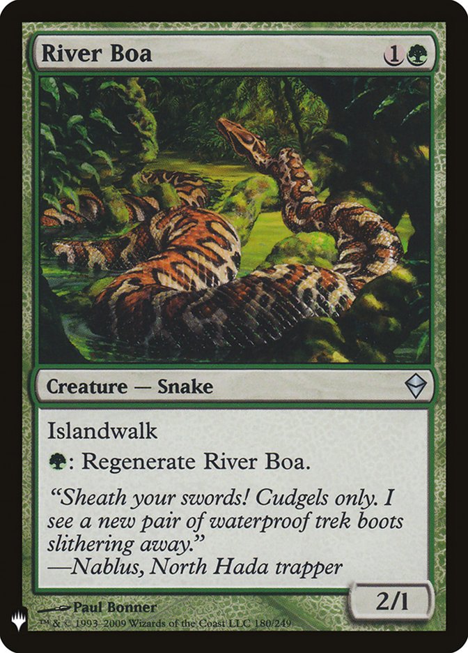 River Boa [Mystery Booster] | RetroPlay Games