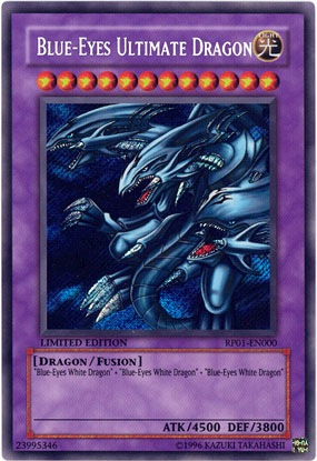 Blue-Eyes Ultimate Dragon [RP01-EN000] Secret Rare | RetroPlay Games