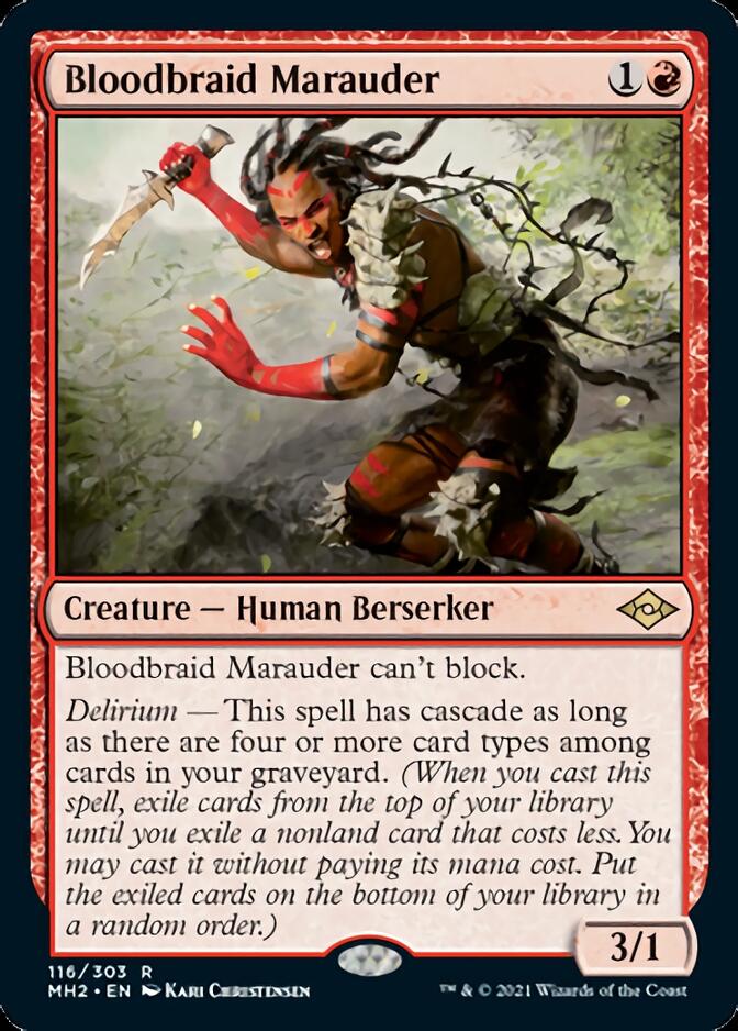 Bloodbraid Marauder [Modern Horizons 2] | RetroPlay Games