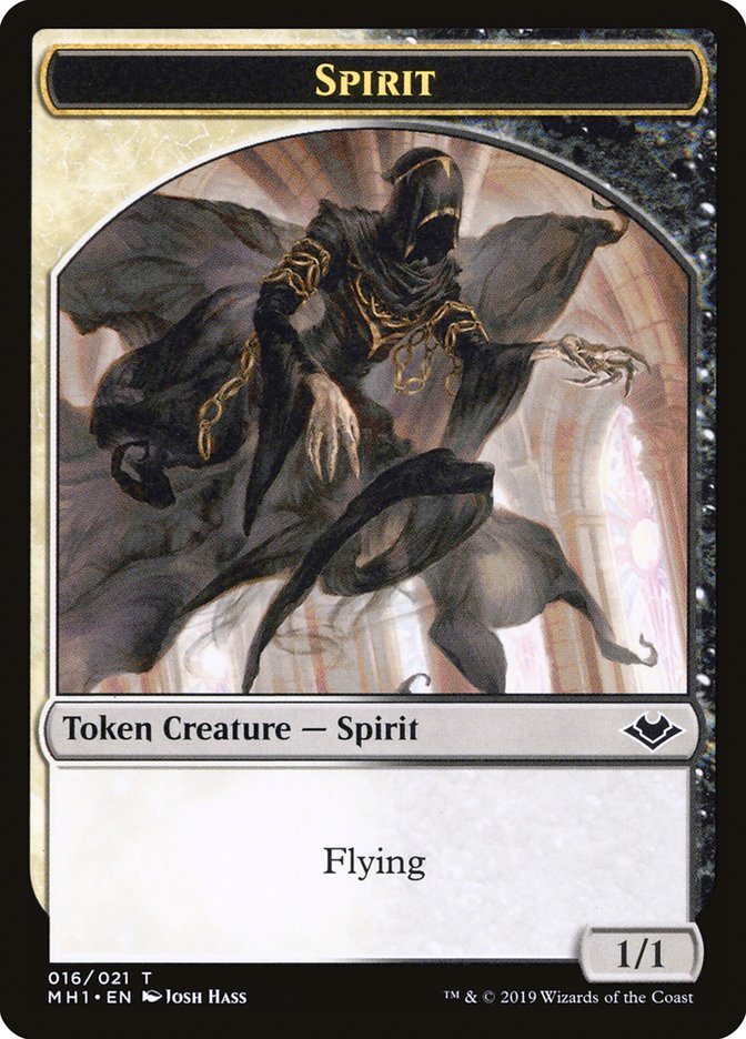 Spirit Token [Modern Horizons Tokens] | RetroPlay Games