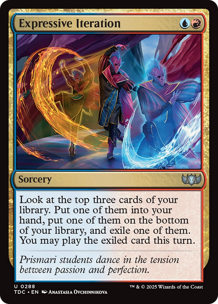 Expressive Iteration [Tarkir: Dragonstorm Commander] | RetroPlay Games