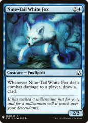 Nine-Tail White Fox [Mystery Booster] | RetroPlay Games