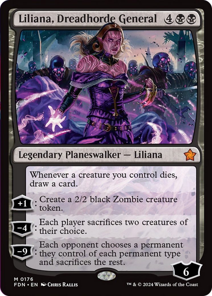 Liliana, Dreadhorde General [Foundations] | RetroPlay Games