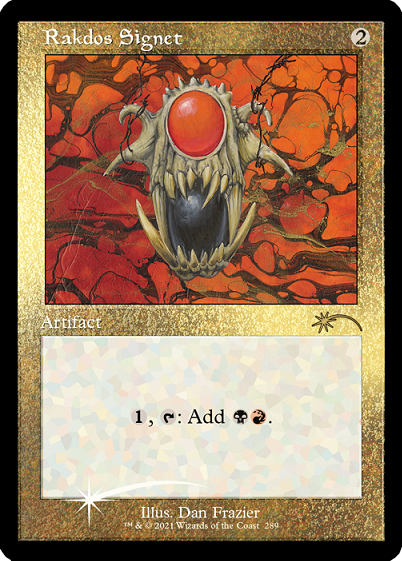 Rakdos Signet (Retro) (Foil Etched) [Secret Lair Drop Series] | RetroPlay Games