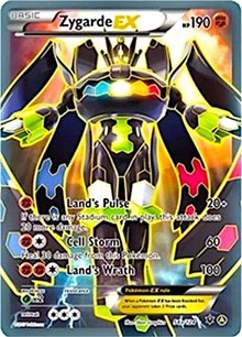 Zygarde EX (54a/124) (Alternate Art Promo) [XY: Fates Collide] | RetroPlay Games