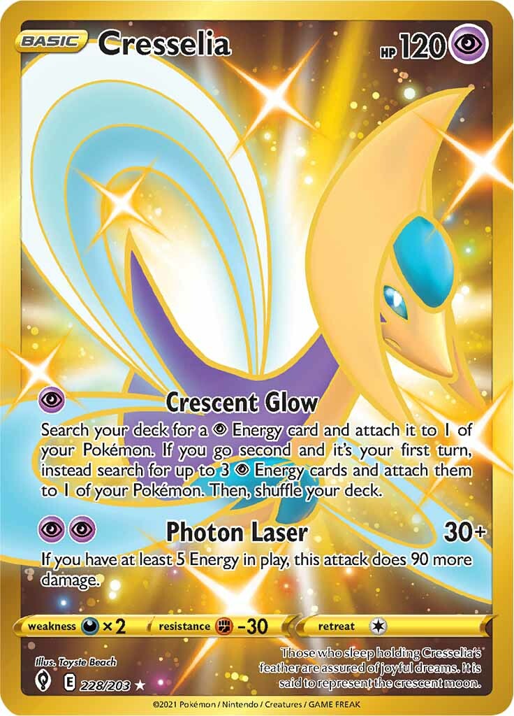 Cresselia (228/203) [Sword & Shield: Evolving Skies] | RetroPlay Games