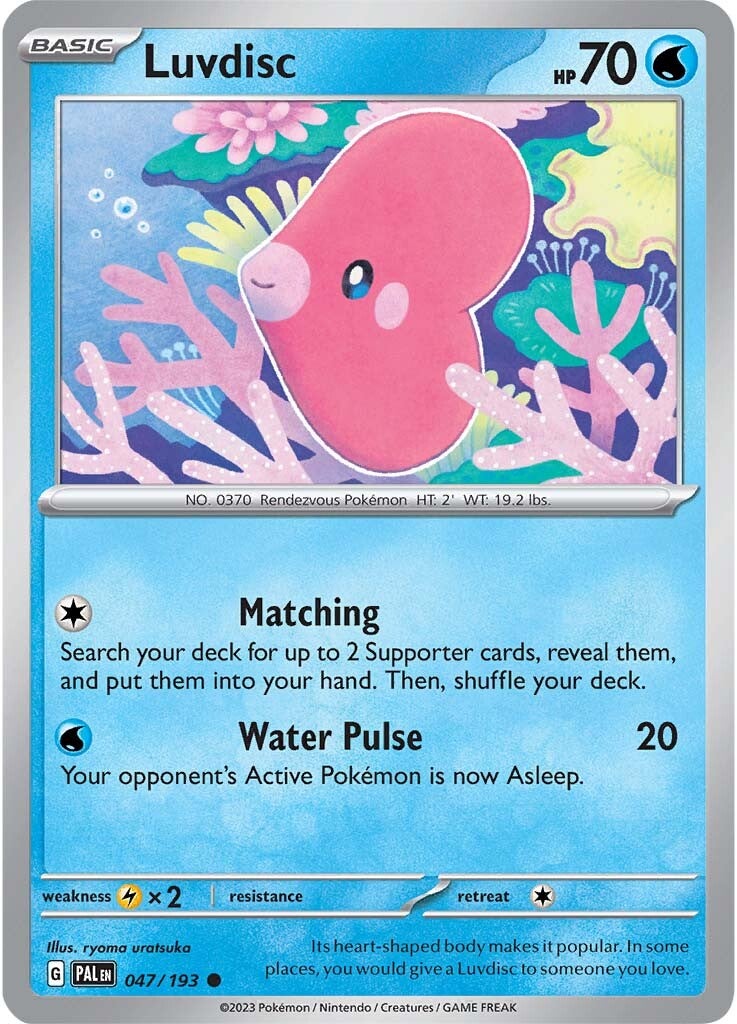 Luvdisc (047/193) [Scarlet & Violet: Paldea Evolved] | RetroPlay Games