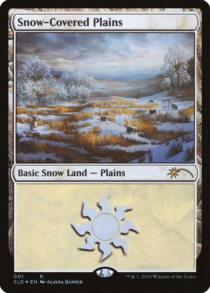 Snow-Covered Plains (001) [Secret Lair Drop Series] | RetroPlay Games