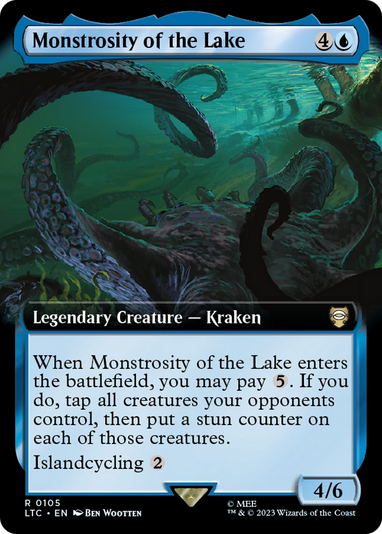 Monstrosity of the Lake (Extended Art) [The Lord of the Rings: Tales of Middle-Earth Commander] | RetroPlay Games