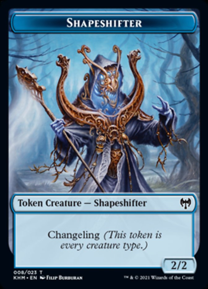 Shapeshifter Token [Kaldheim Tokens] | RetroPlay Games