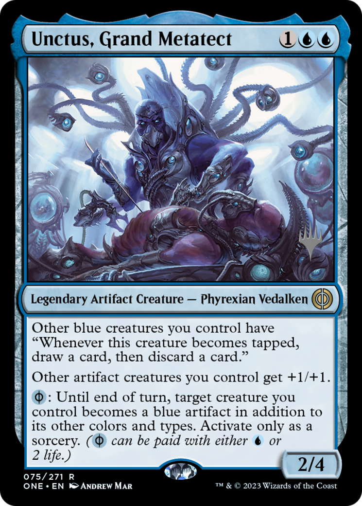 Unctus, Grand Metatect (Promo Pack) [Phyrexia: All Will Be One Promos] | RetroPlay Games