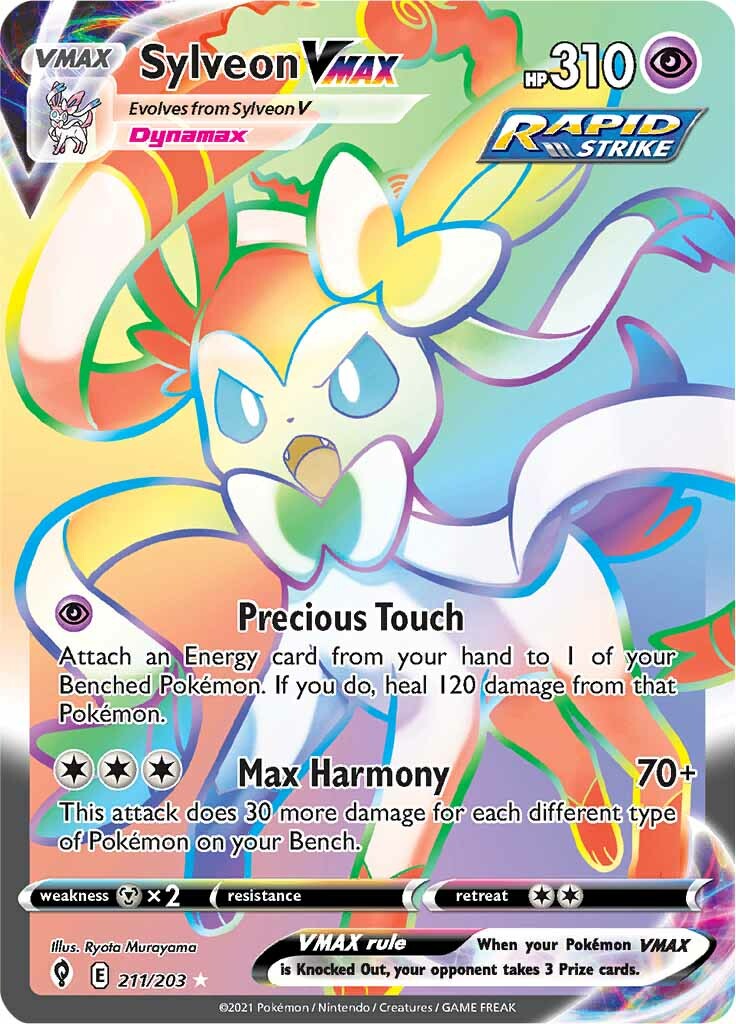 Sylveon VMAX (211/203) [Sword & Shield: Evolving Skies] | RetroPlay Games