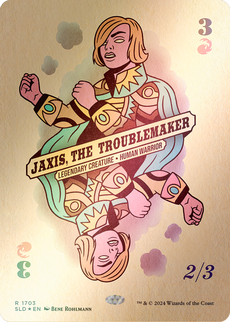 Jaxis, the Troublemaker (Rainbow Foil) [Secret Lair Drop Series] | RetroPlay Games