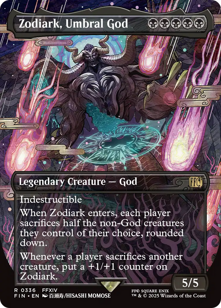 Zodiark, Umbral God (Borderless) [FINAL FANTASY] | RetroPlay Games
