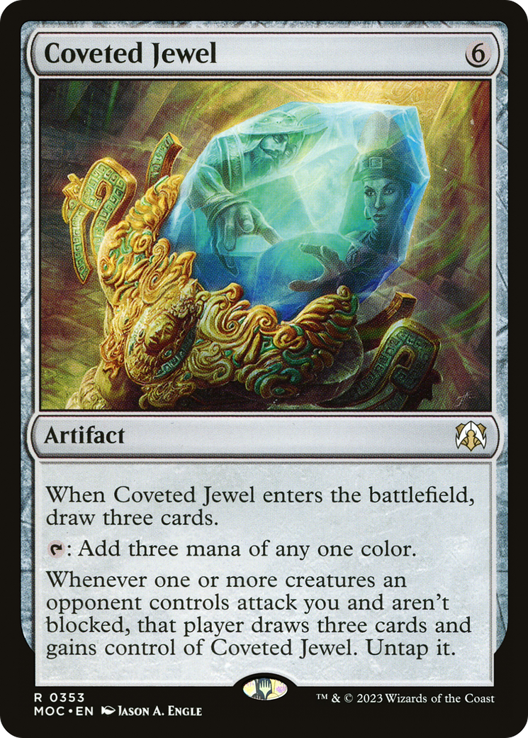 Coveted Jewel (Ripple Foil) [Modern Horizons 3 Commander] | RetroPlay Games