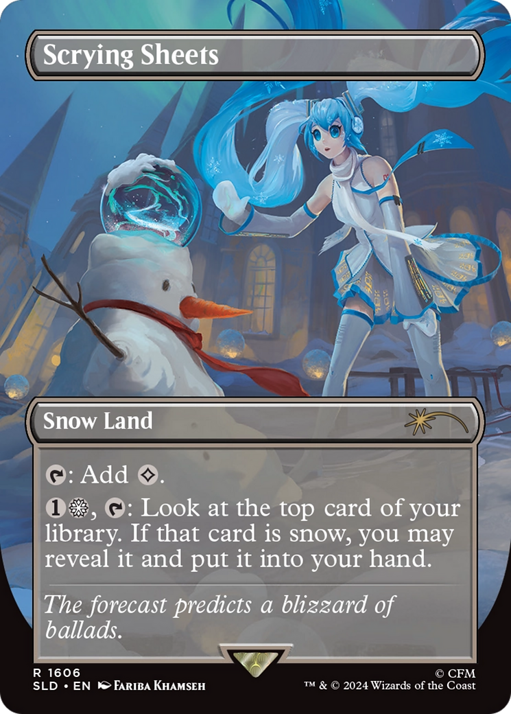 Scrying Sheets (Rainbow Foil) [Secret Lair Drop Series] | RetroPlay Games