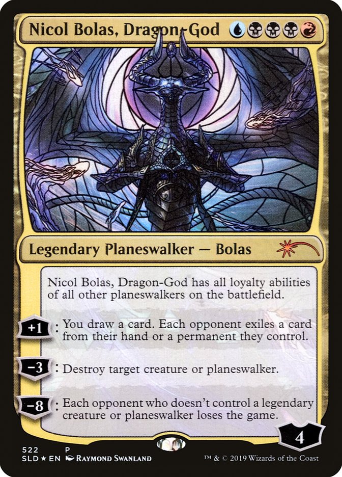 Nicol Bolas, Dragon-God (Stained Glass) [Secret Lair Drop Promos] | RetroPlay Games