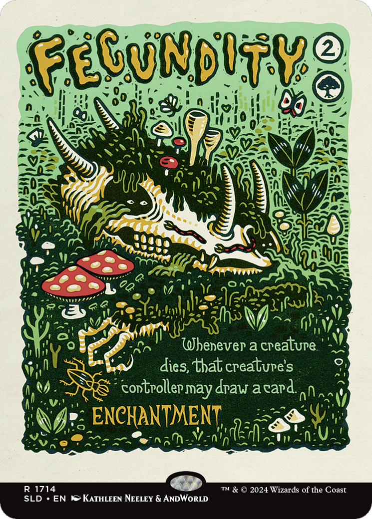 Fecundity (Rainbow Foil) [Secret Lair Drop Series] | RetroPlay Games