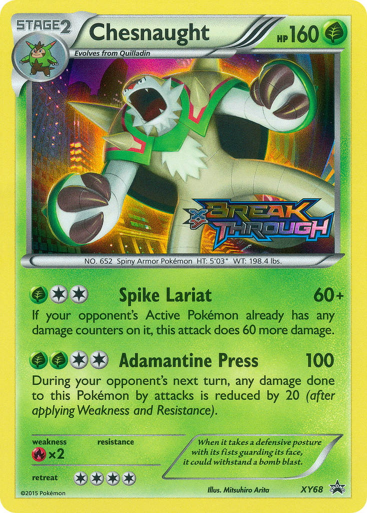 Chesnaught (XY68) [XY: Black Star Promos] | RetroPlay Games