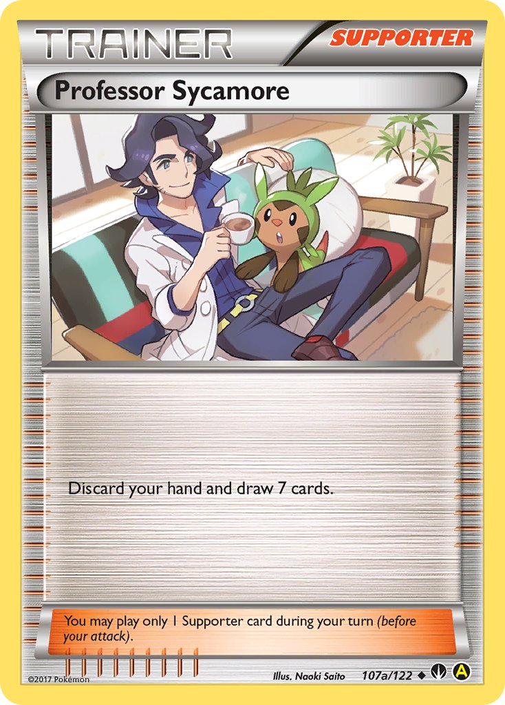 Professor Sycamore (107a/122) [Alternate Art Promos] | RetroPlay Games