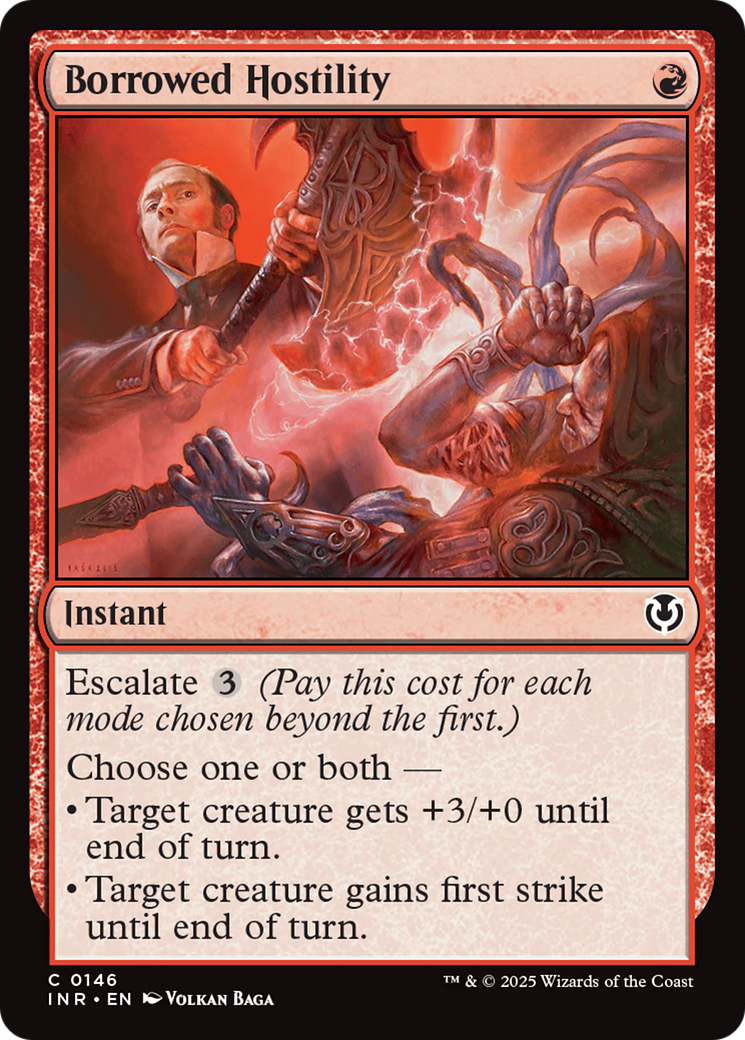 Borrowed Hostility [Innistrad Remastered] | RetroPlay Games