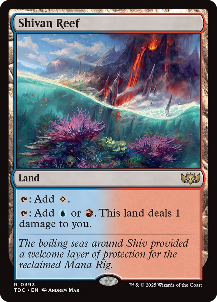 Shivan Reef [Tarkir: Dragonstorm Commander] | RetroPlay Games