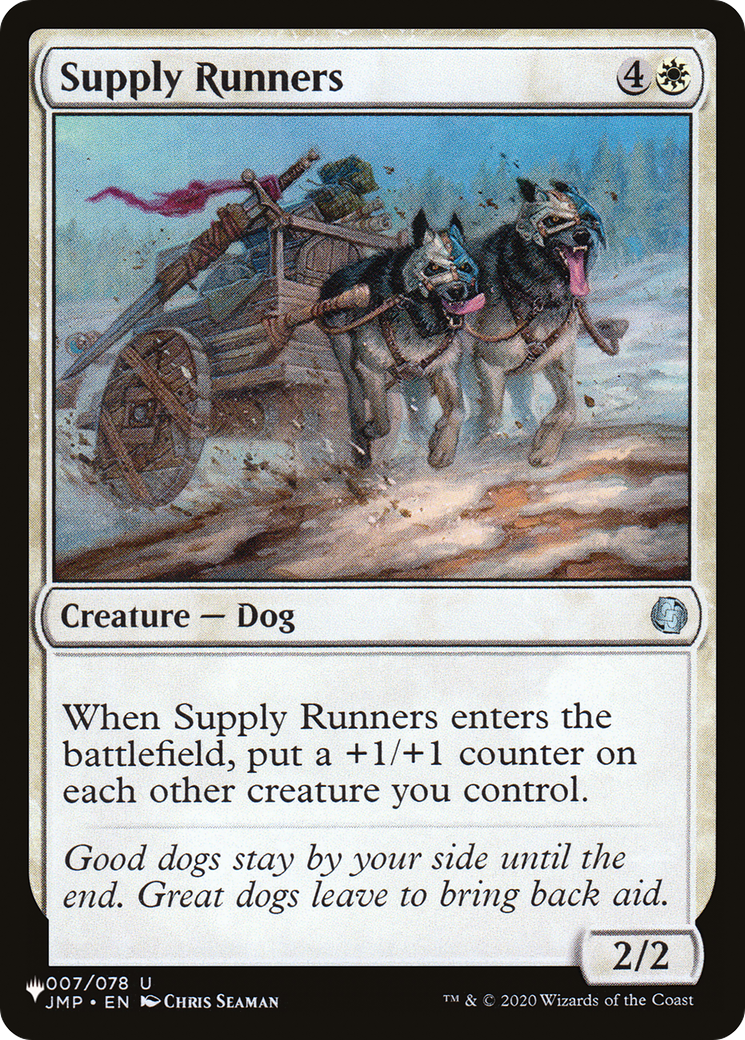 Supply Runners [The List Reprints] | RetroPlay Games