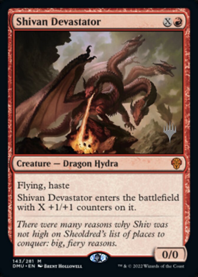 Shivan Devastator (Promo Pack) [Dominaria United Promos] | RetroPlay Games