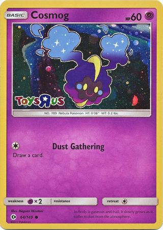 Cosmog (64/149) (Toys R Us Promo) [Sun & Moon: Base Set] | RetroPlay Games