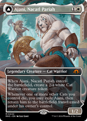 Ajani, Nacatl Pariah // Ajani, Nacatl Avenger (Borderless) [Modern Horizons 3] | RetroPlay Games