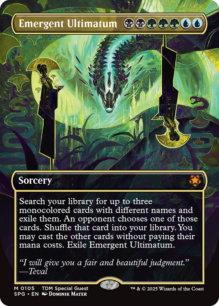 Emergent Ultimatum (Borderless) [Tarkir: Dragonstorm Special Guests] | RetroPlay Games