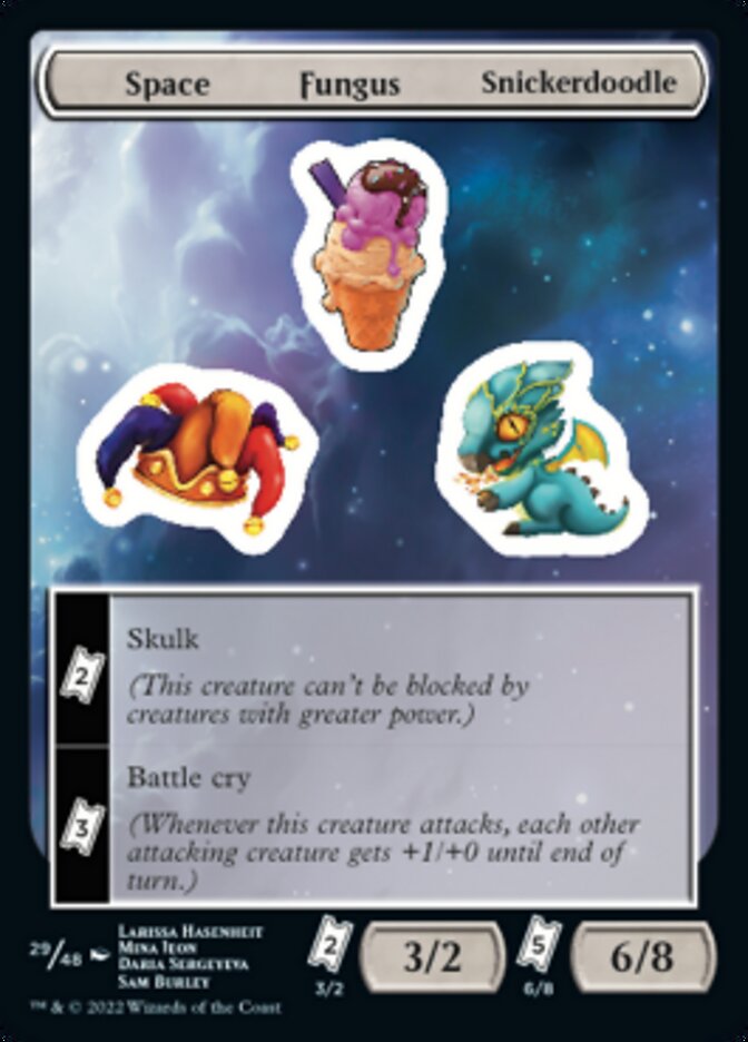 Space Fungus Snickerdoodle [Unfinity Stickers] | RetroPlay Games